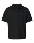 Youth polo shirt (blank) Black