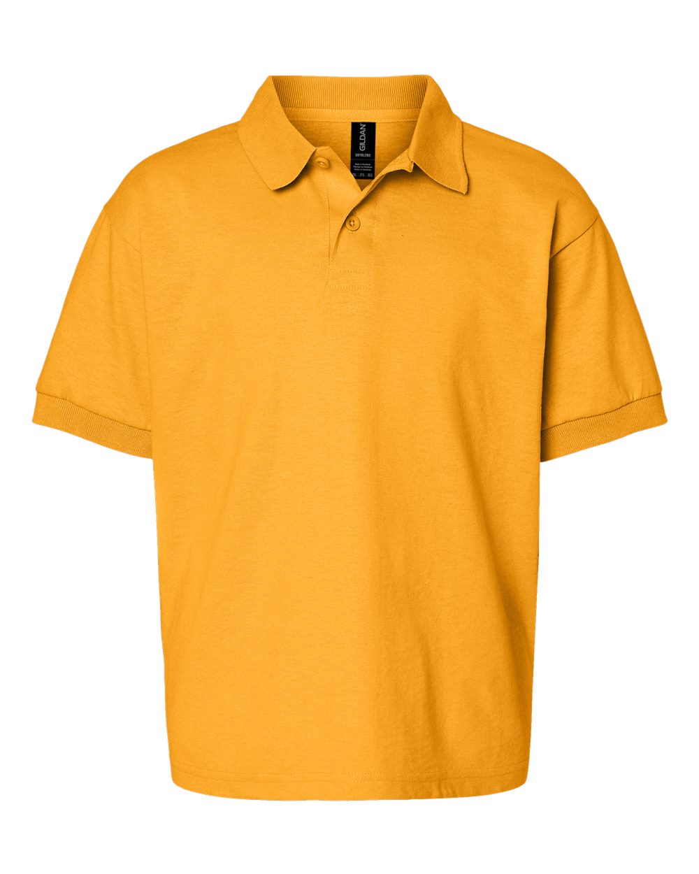Youth polo shirt (blank) Gold