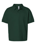 Youth polo shirt (blank) Forest green