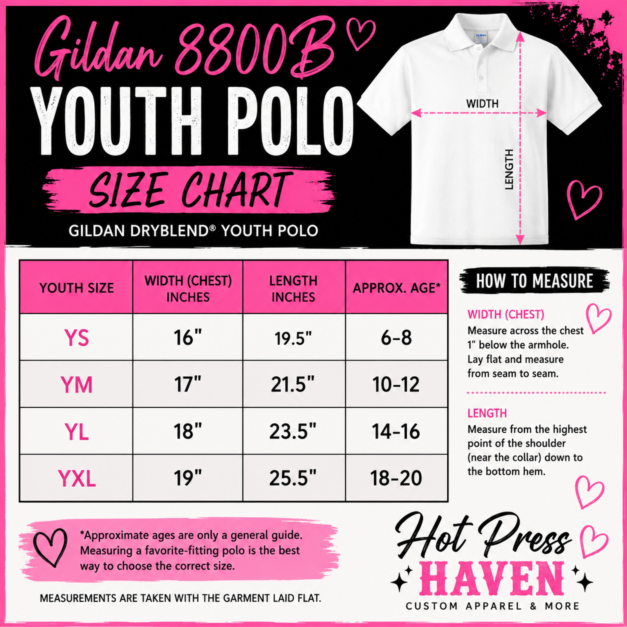Youth polo shirt (blank) Royal