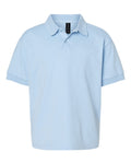 Youth polo shirt (blank) Light blue